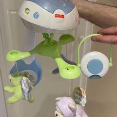 Fisher-Price, Butterfly Dreams 3-in-1 Newborn Baby Light Projector Mobile