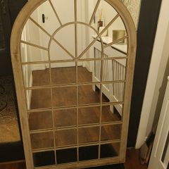 Vintage Cast Iron Mirror
