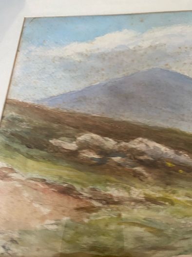 Vintage watercolour