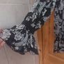 Black and white floral top (free post) Image 2