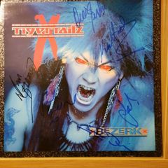 TIGERTAILZ: Bezerk - LP- ( 1990 original MFN release - Autographed)
