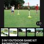 Badminton & Volleyball garden set Image 4