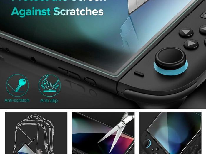 [4-Pack for Switch 2 Screen Protector with Alignment Frame Tool, 30-second installation- Bubble-Free Application - 9H Hardness -Tempered Glass Protection Film for Nintendo Switch 2 Model 2025