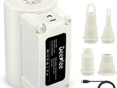 Electric Pump Rechargeable Air Pump Quick-Fill Electric Inflator for Paddling Pool Air bed Inflatables, Inflator Deflator 2-in-1 for Indoor Outdoor Camping