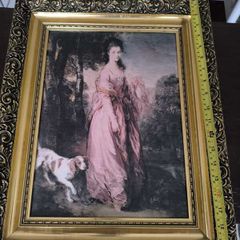 Gainsborough - Signora Stone - gold framed print