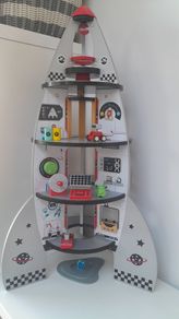Wooden Rocket Ship