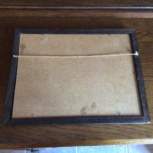 Small Vintage Bar picture Mirror