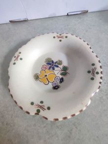 LOVELY Vintage Collectible SMALL DISH 1950s Devon Studio Pottery British