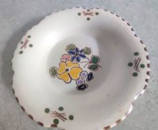 LOVELY Vintage Collectible SMALL DISH 1950s Devon Studio Pottery British