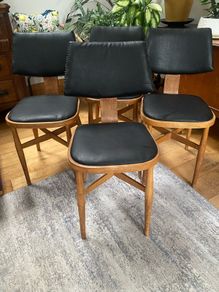 Vintage Mid century's 1960's dining chairs