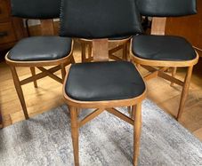Vintage Mid century's 1960's dining chairs