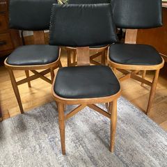 Vintage Mid century's 1960's dining chairs