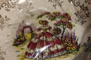 Lovely Trinkle Brama Bone Cina Dish.