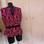Women's Top Lace Scuba Nwot Size 16 Image 7