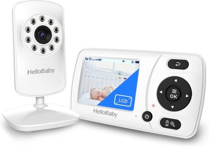 Baby Monitor, Monitor with Camera and Audio, , Infrared Night Vision Camera,VOX Mode, Lullaby, Two Way Audio (FREE POSTAGE)