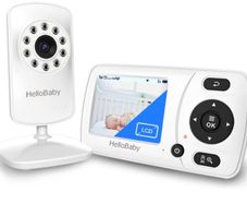 Baby Monitor, Monitor with Camera and Audio, , Infrared Night Vision Camera,VOX Mode, Lullaby, Two Way Audio (FREE POSTAGE)