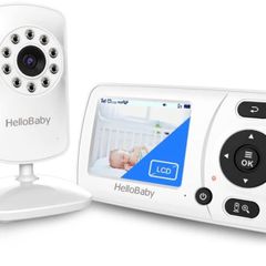 Baby Monitor, Monitor with Camera and Audio, , Infrared Night Vision Camera,VOX Mode, Lullaby, Two Way Audio (FREE POSTAGE)