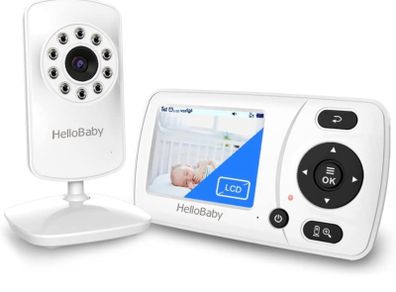 Baby Monitor, Monitor with Camera and Audio, , Infrared Night Vision Camera,VOX Mode, Lullaby, Two Way Audio (FREE POSTAGE)