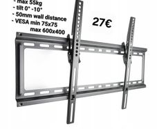 TV Wall Mount Bracket Tilt 32" - 90" TV