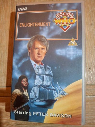 Doctor Who Enlightenment VHS in very good condition