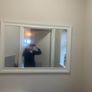 Large Farrow & Ball painted mirror Image 2