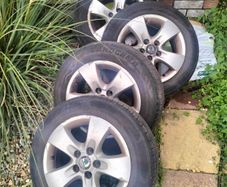 Skoda Fabia Mk2 14 Alloy Wheels Set of 4