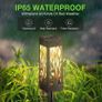 Solar Lights Outdoor, 6 Pack Garden Lights Solar Powered with Warm White LED Lights, Waterproof Solar Ornament Lights for Patio, Yard, Pathway Dusk to Dawn Auto On/Off (FREE POSTAGE) Image 5