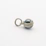 925 Vintage Sterling Silver Evil Eye Protection Charm Image 5