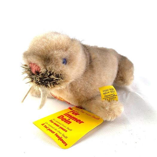 Vintage Steiff Wally Walrus German Collectable Toy