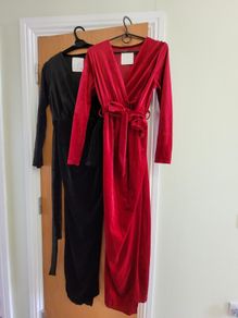 3 long dresses (lovely velvet)