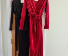 3 long dresses (lovely velvet)