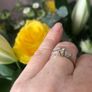 18ct white gold engagement ring Image 3