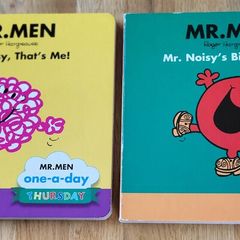 Mr Men books X 2, 6 euro for both