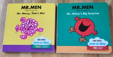Mr Men books X 2, 6 euro for both