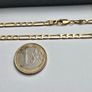 9ct Yellow Gold Figaro Link Chain Image 5