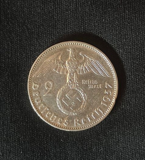 2 Reichsmark 1937 A - Germany (Berlin) WW2