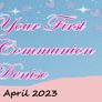 Personalised Communion Banner Poster with photos Image 3
