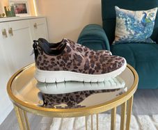 Brand-new Ladies Leopard Print Memory Foam Casual Sneakers from Primark