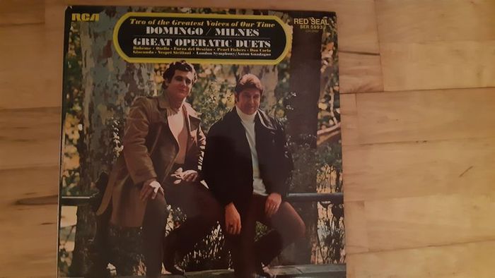 Placido Domingo Duets Vinyl LP Record