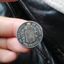 1881-85 Spain Silver One Peseta Coin Image 2
