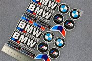 Reflective Car Badge Decor Stickers Car Motorcycle Night Driving Safety Luminous Decals For BMW 1 3 5 7 Series X1 X3 X5 X7