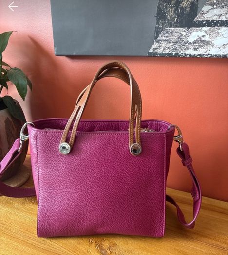 Italian Leather Handbag & Crossbody