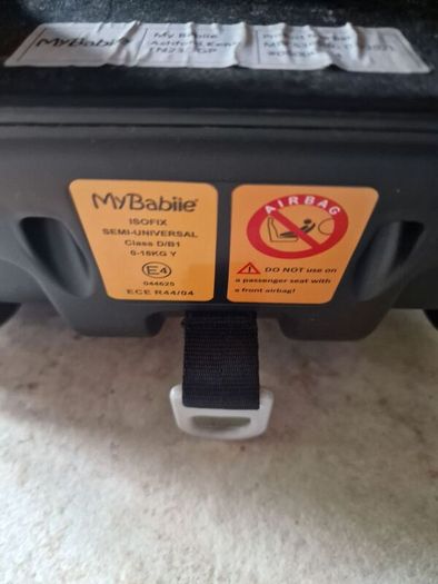 My Babiie Birth to 4 yo car seat Damaged