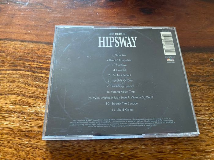 The Rest of Hipsway CD
