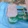 28lbs Early 20th Century Kitchen Scales Complete Image 3