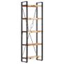 5-Tier Bookcase 60x30x180 cm Solid Reclaimed Wood Image 8