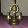 Antique Triple-bell Horse Brass Terret Image 3