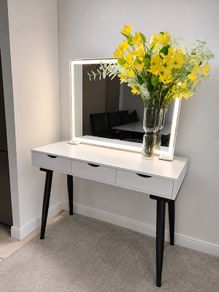 Dressing Table with LED Mirror