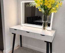 Dressing Table with LED Mirror
