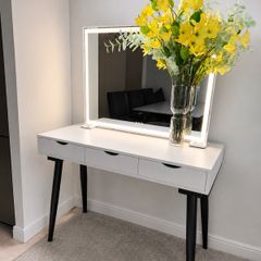 Dressing Table with LED Mirror